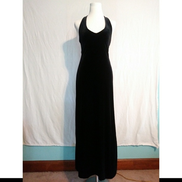 Ralph Lauren Halter Evening Dress - Picture 2 of 5